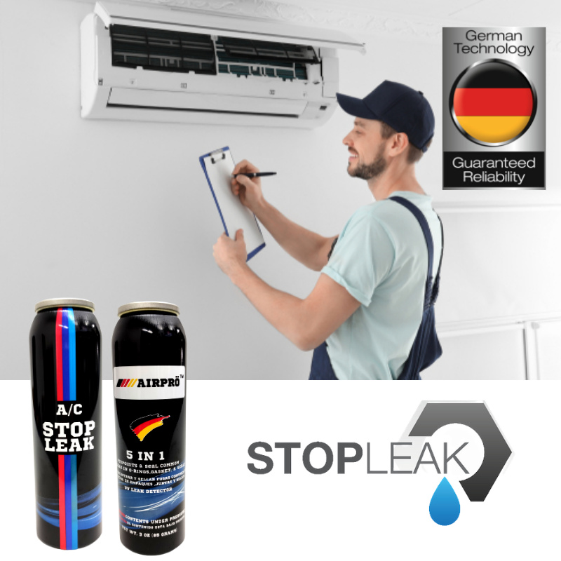 AIRPRO AC Stop Leak for Air Cond Rumah Home Refrigerator Freezer Leak