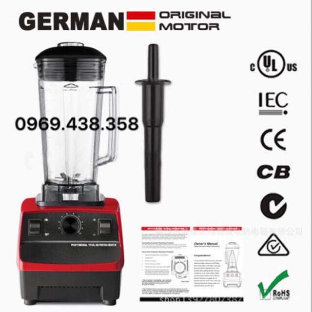 German G5200 Blender With Capacity Of 1500w Shopee Malaysia