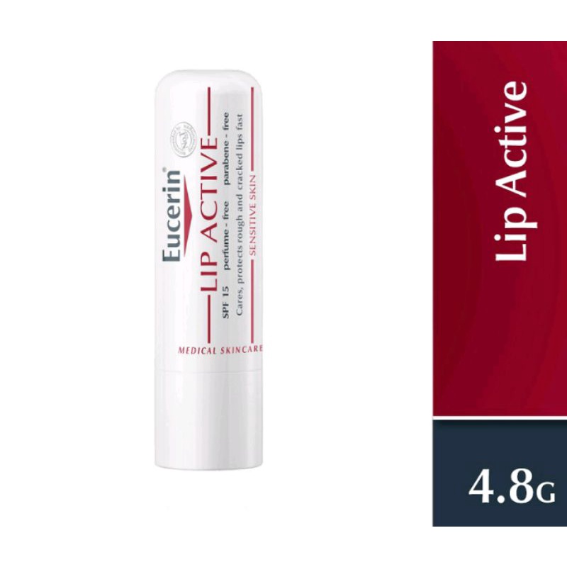 (Reject Packaging)Eucerin Lip Active Lip Balm (4.8g) Shopee Malaysia