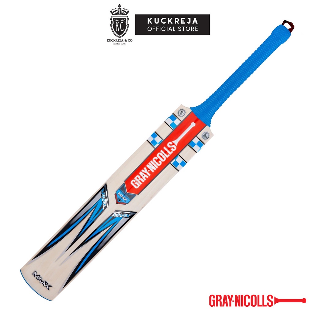 Gray Nicolls Maax Blue Cricket Bat 200 (English Willow) Shopee Malaysia