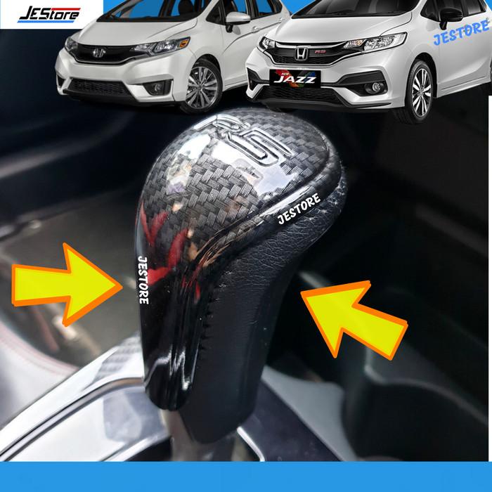 Jazz GEAR KNOB COVER CARBON HONDA JAZZ GK5 RS GEAR KNOB COVER JAZZ GK5