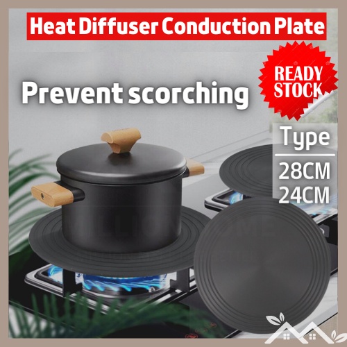 MH Kitchen Heat Diffuser Conduction Plate Gas Stove Anti Scorch