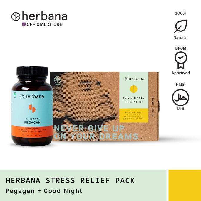 Herbana Stress Relief Pack Best Quality Shopee Malaysia