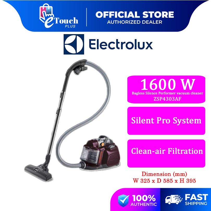 ELECTROLUX (ZSP4303AF) 1600W SILENT PRO BAGLESS VACUUM CLEANER HEPA12