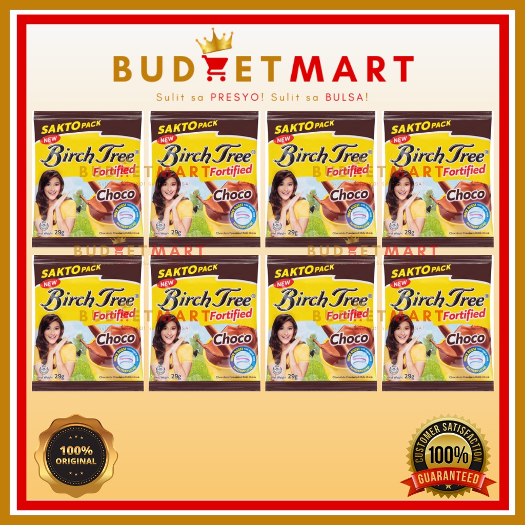 Birch Tree Fortified Choco (8 x 29g) Shopee Malaysia