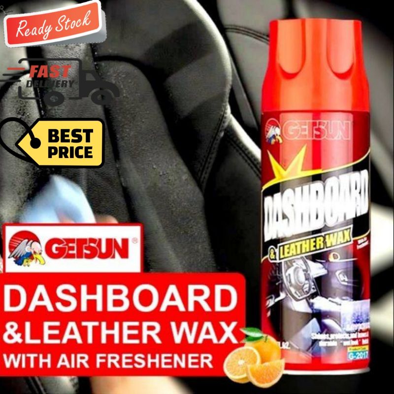 GETSUN Dashboard Polish & Leather Wax / Kereta Wax / Car Wash / Car Polish / Car Wax / Kereta