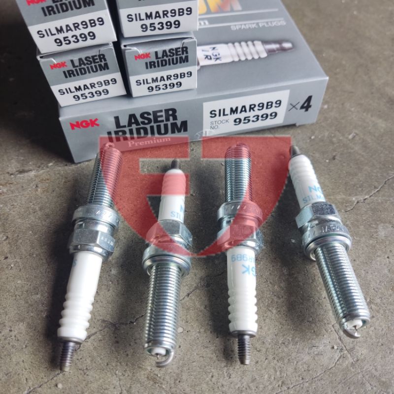 NGK SILMAR9B9 Laser Iridium Spark Plugs Kawasaki ZX10R Yamaha MT09 V3 Shopee Malaysia