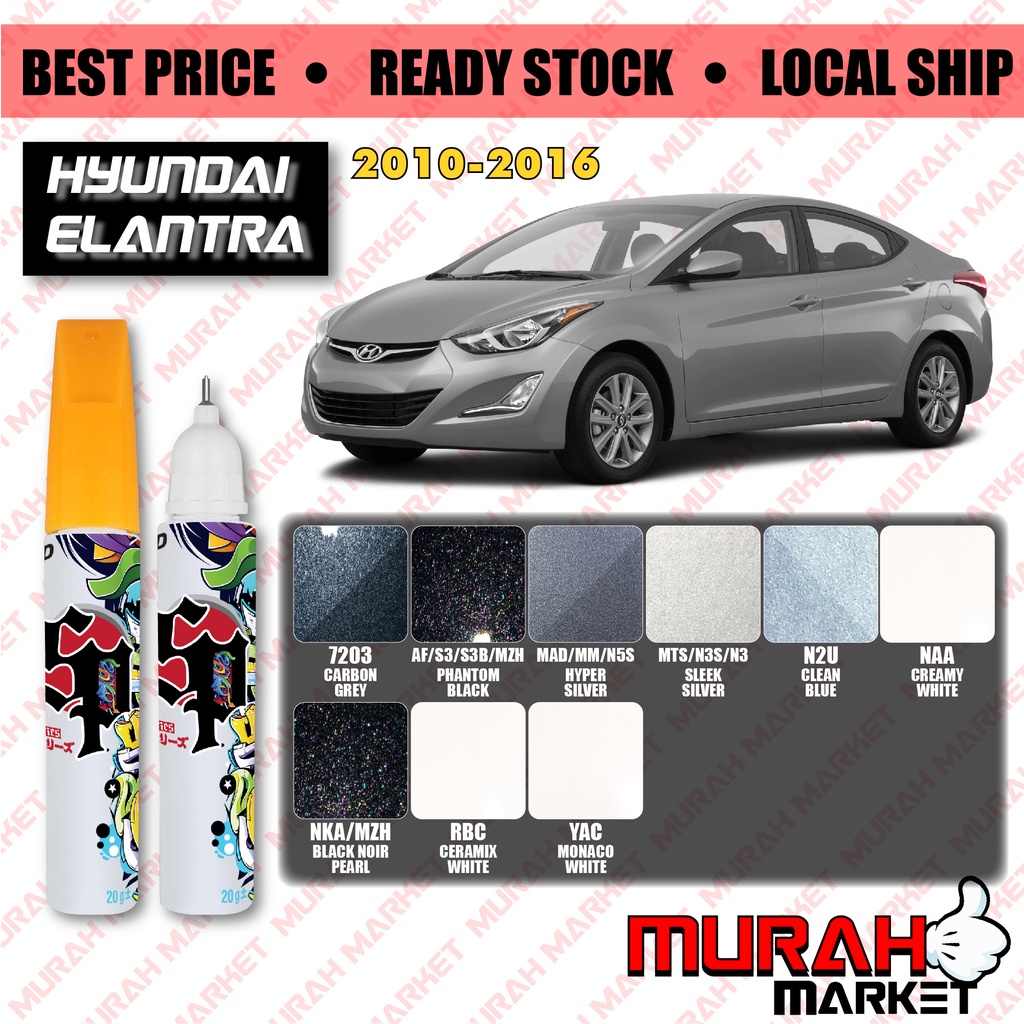 Touch Up Pen Hyundai Elantra 20092014 Original Color Liquid Paper