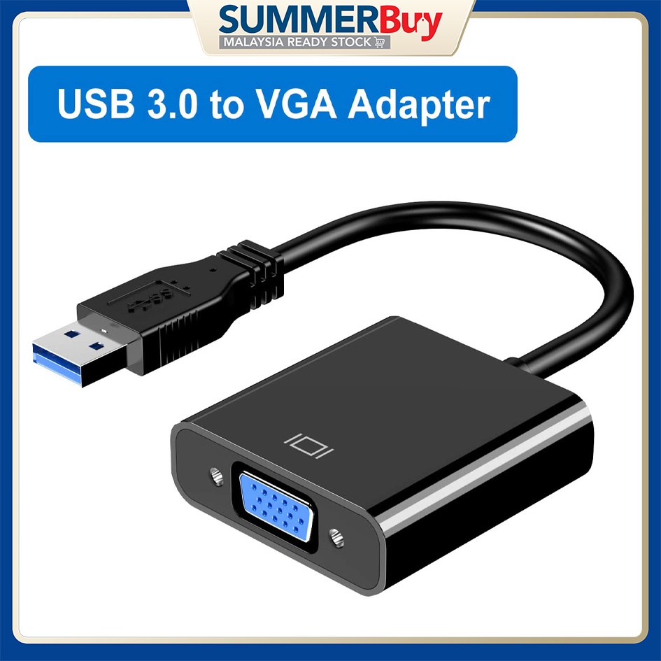 USB to VGA Adapter USB 3.0 to VGA Adapter MultiDisplay Video Converter