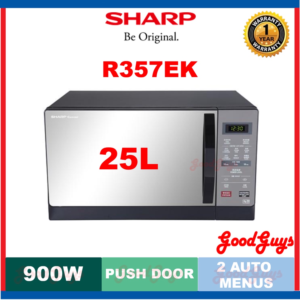 SHARP MICROWAVE OVEN R357EK 25L Shopee Malaysia