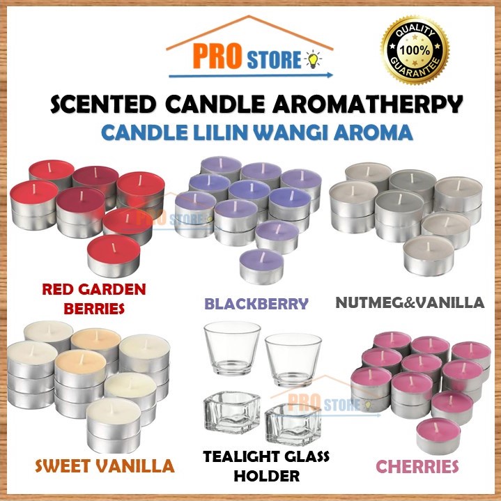 IKEA SINNLIG Scented Candle Tealight Glass Holder 1pcs Galej Glasig