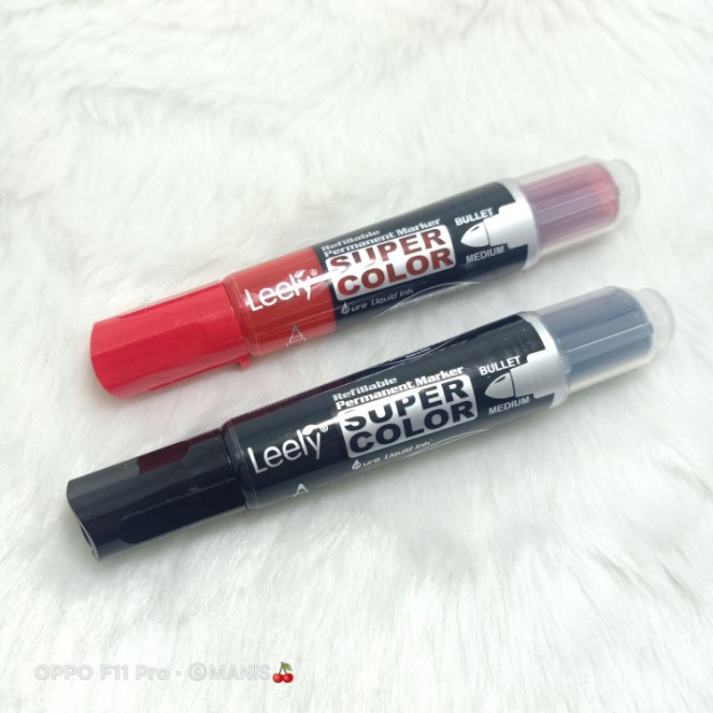 Leely Marker / Refillable Permanent Marker Super Color Shopee Malaysia