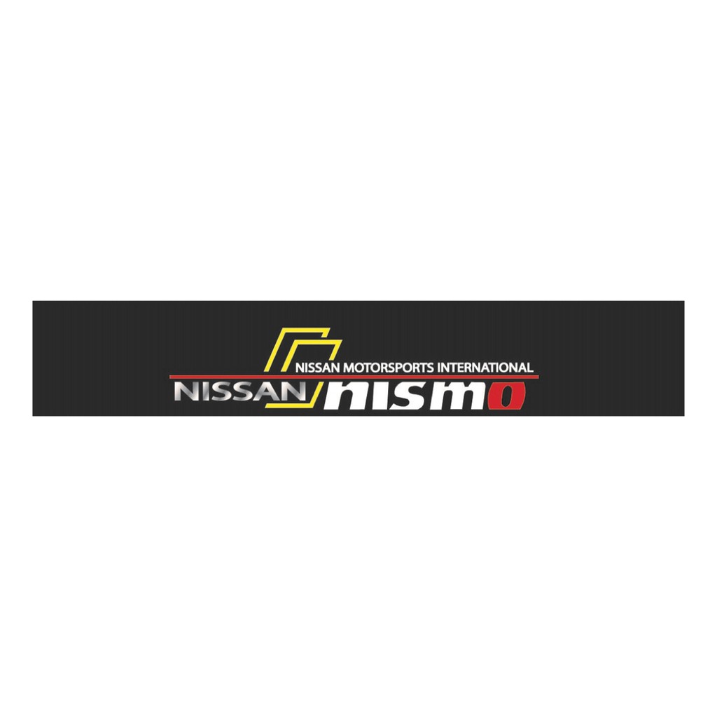 NISMO NISSAN Front Windshield Sticker / Sticker Tampal Cermin Depan
