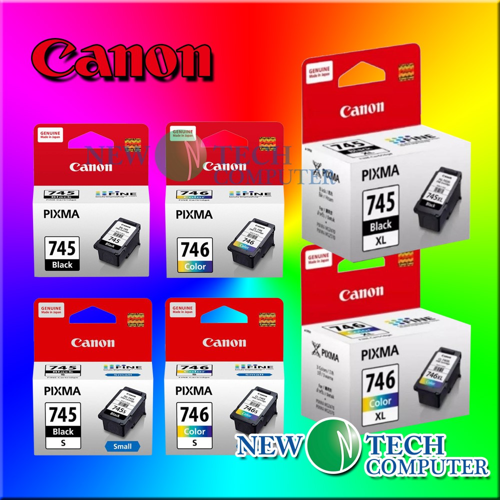 CANON PG745 745S 745XL 745 / CANON CL746 746S 746XL 746 INK CARTRIDGE