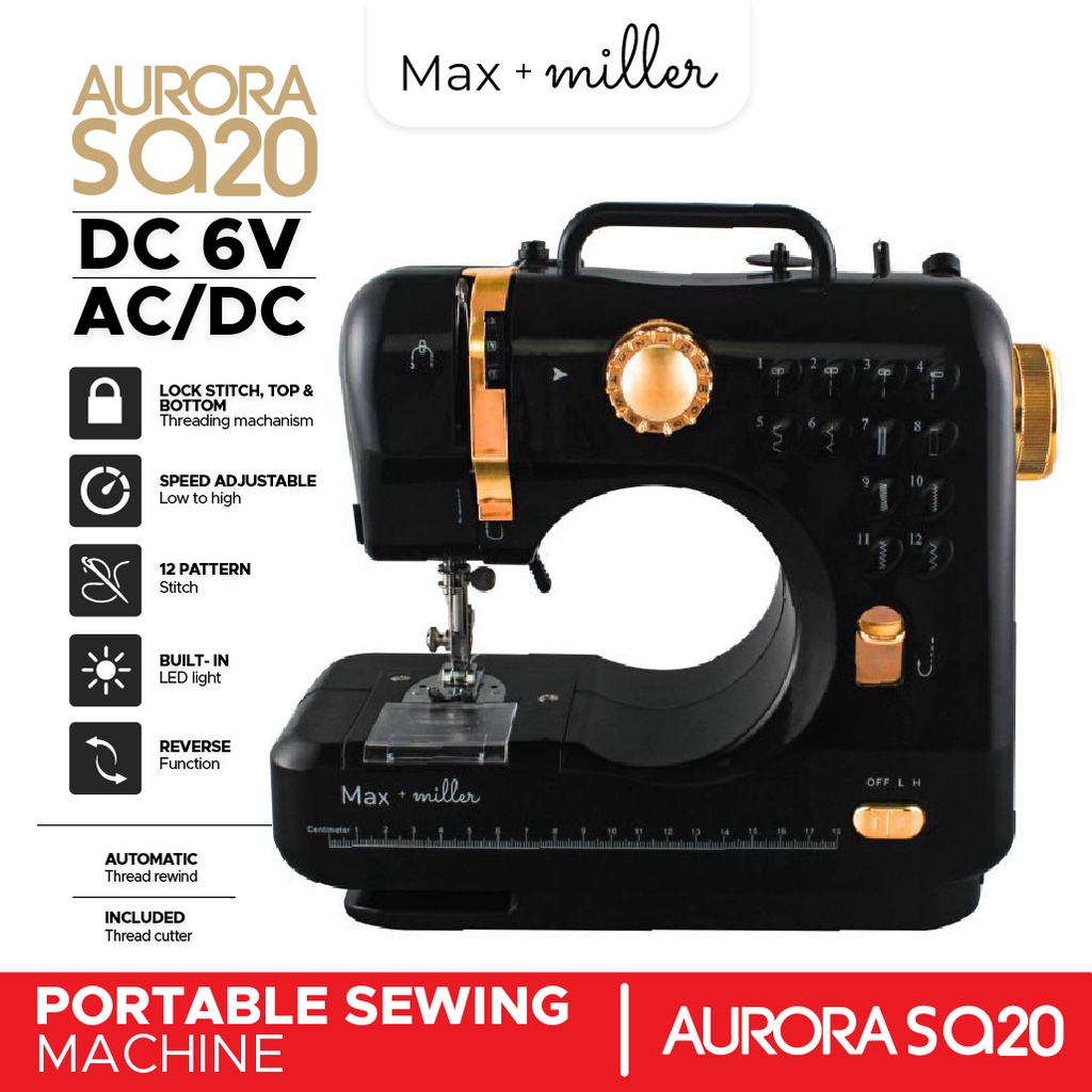 MAX + Miller Sewing machine power adapter Sewing machine 3 Pin Plug