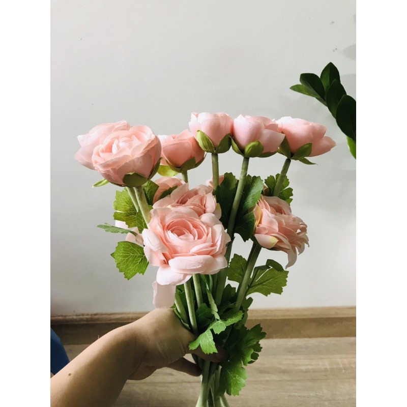 Fake Silk Flowers Rose MAO LUONG 54cm High Shopee Malaysia