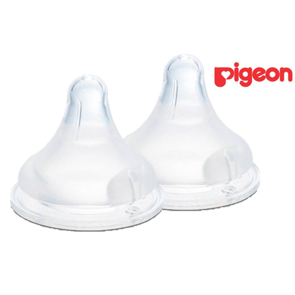 Pigeon Peristaltic PLUS WideNeck Teat （SS,S,M,L,LL,LLL) Shopee Malaysia
