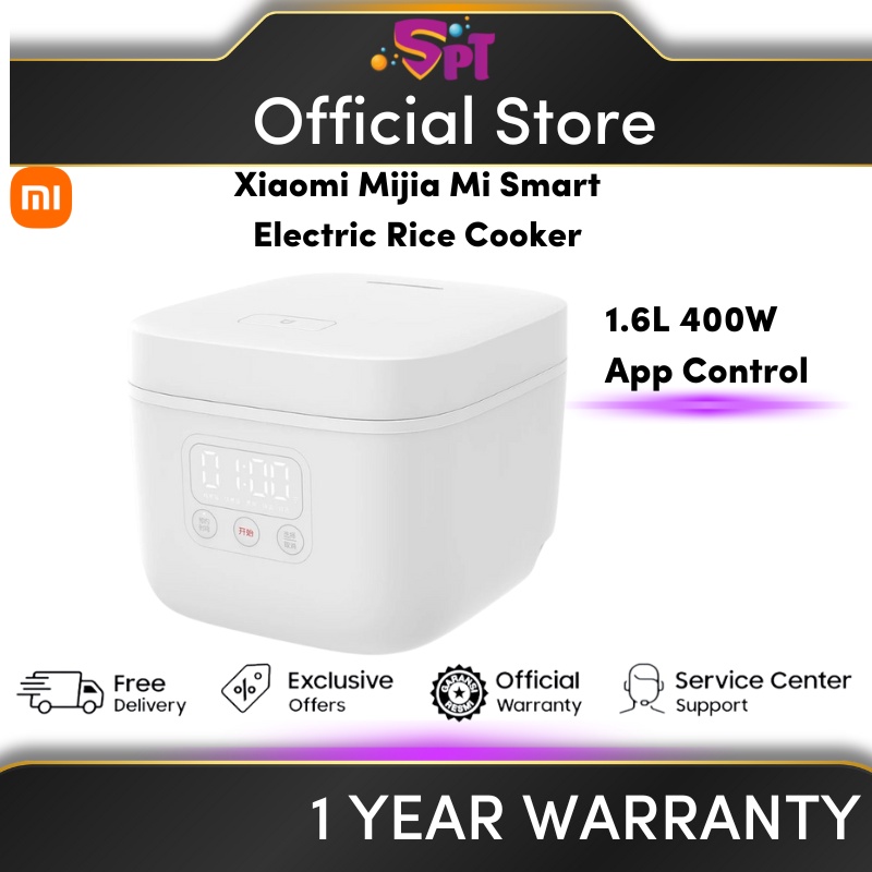 Xiaomi Mijia Smart Rice Cooker 1.6L works with Mijia APP Control 400W DFB201CM Non Sticky