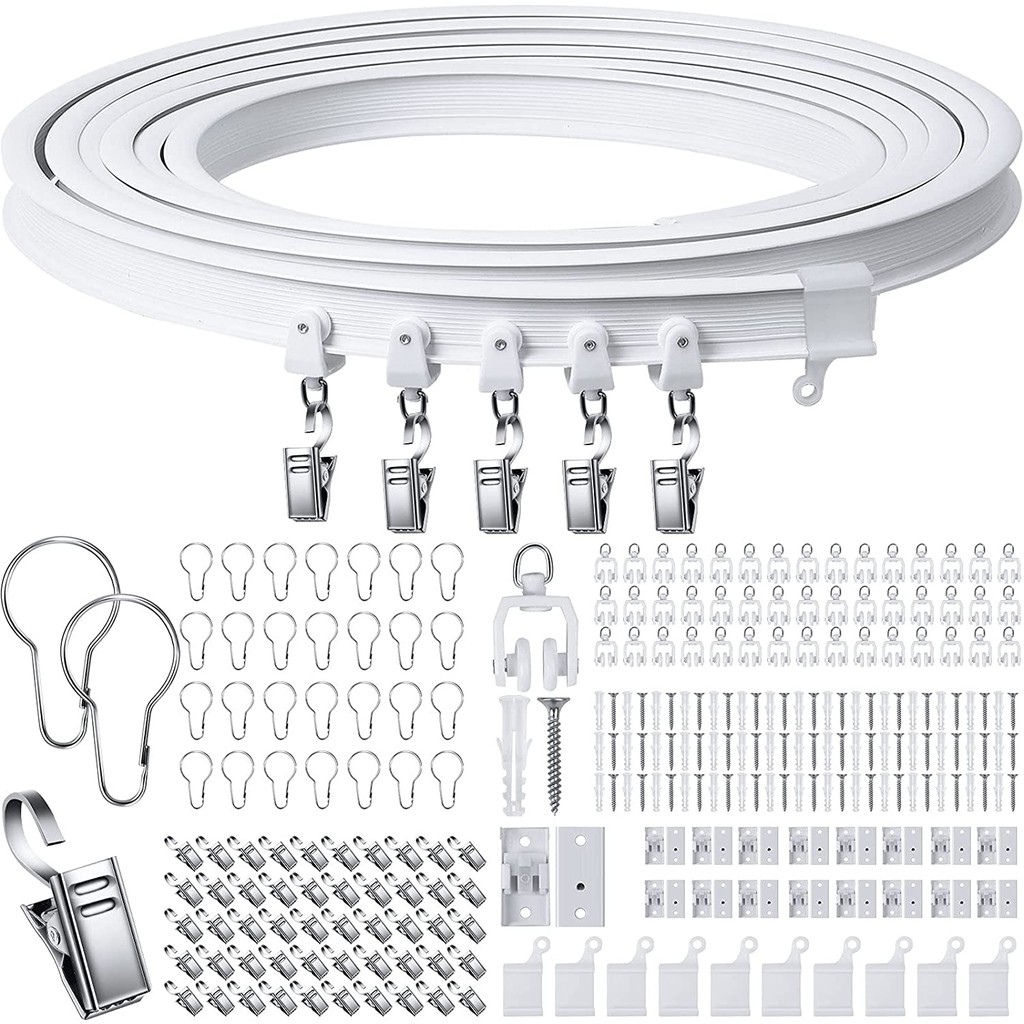 Curtain rods Slide rails Pulleys Curtain accessories Telescopic rods