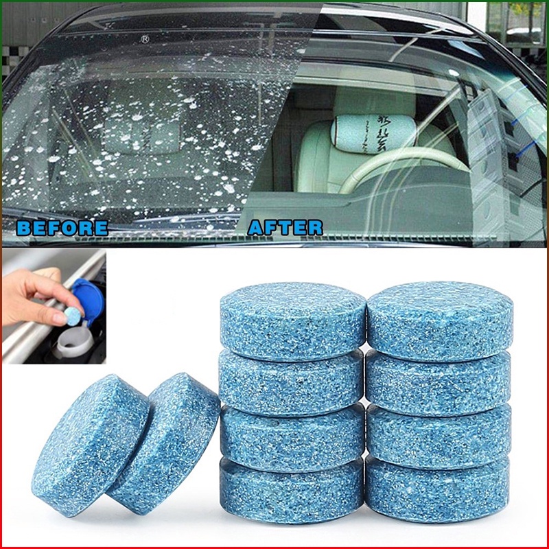 Glass water car wiper water effervescent tablet concentrated windshield