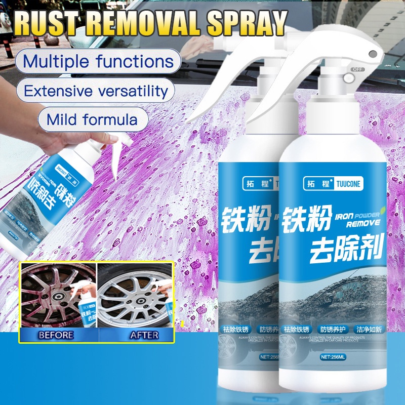 500ML Rust Removal Spray Iron Powder Antioxidation Antirust Car Paint