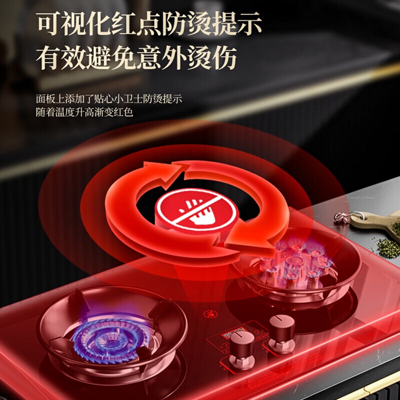 XH Hotata Gas Stove Natural Gas Stove Double Burner Household Liquefied