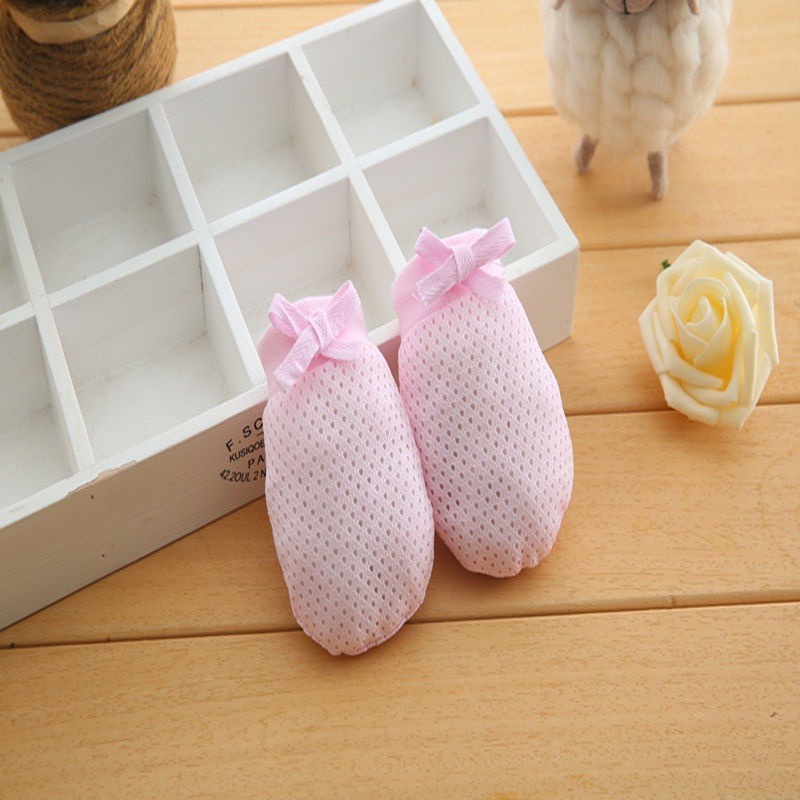 BABY MITTEN Eyelet Adjustable Baby Mitten Sarung Tangan Bayi Lubang