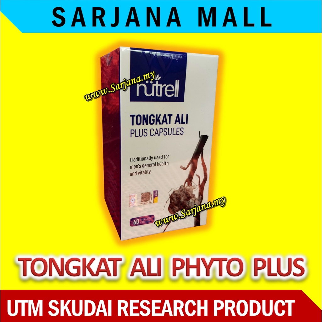 UTM Nutrell Tongkat Ali Phyto Plus Shopee Malaysia
