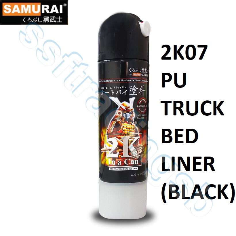 SAMURAI 2K07 PU TRUCK BED LINER (BLACK) Shopee Malaysia