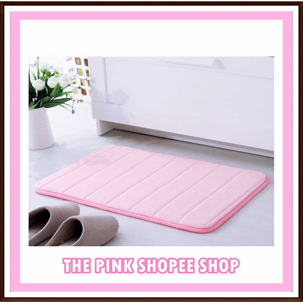 🇲🇾 PINK Bathroom Mat 🌸 Shopee Malaysia