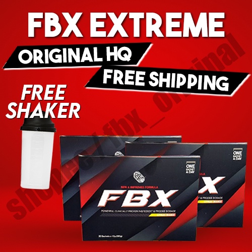 Fbx Turunkan Berat Badan FBX FAT BURNER XTREME FREE SHAKER 👍