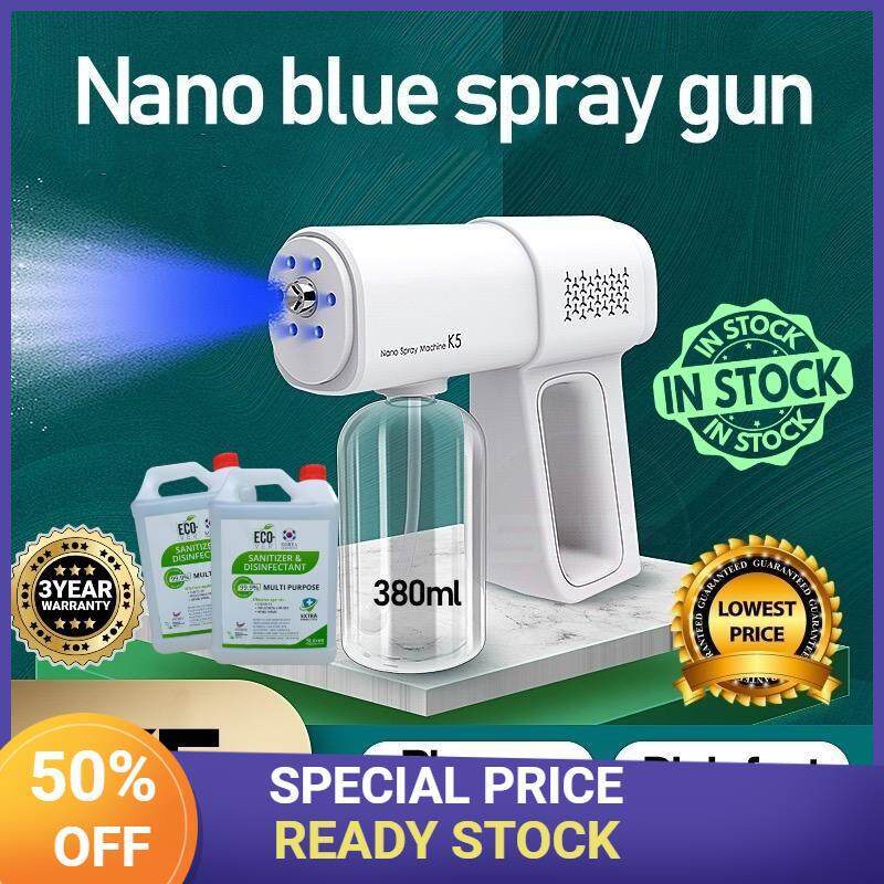 sanitizer spray gun !Ready stock Malaysia! New Model K5 Wireless Nano