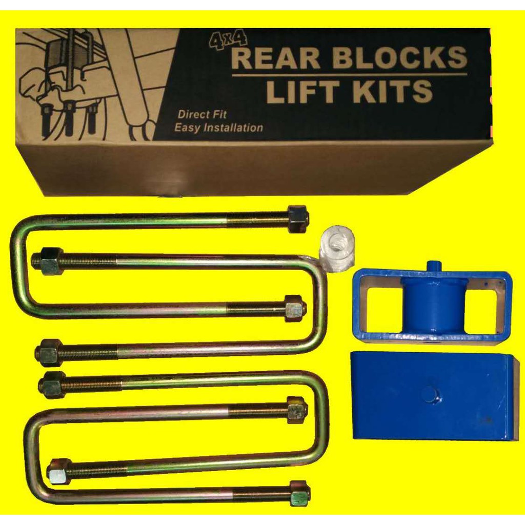 4x4 Rear Lift Kit / Lowering Block Adapter Hilux Ranger DMax Navara