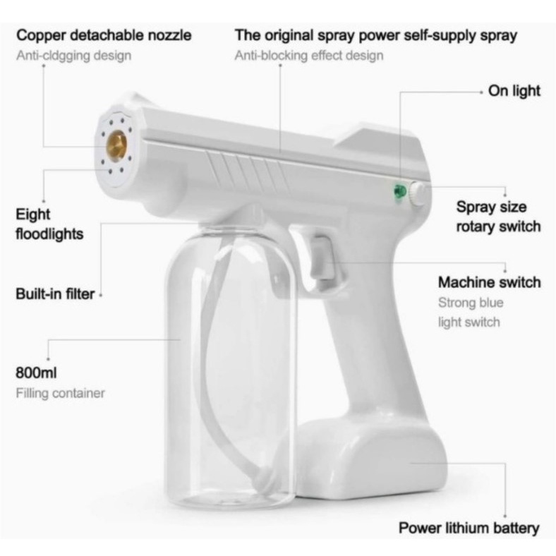 Sanitizer Spray Disinfectant Spray Machine 800ML Shopee Malaysia