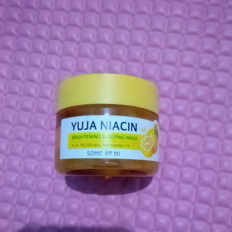 (Preloved) Somebymi Yuja Niacin Sleeping Mask Shopee Malaysia