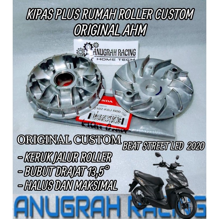 Original CUSTOM FAN + CUSTOM ROLLER HOUSE 13,5 PLUS JALUR BEAT STREET