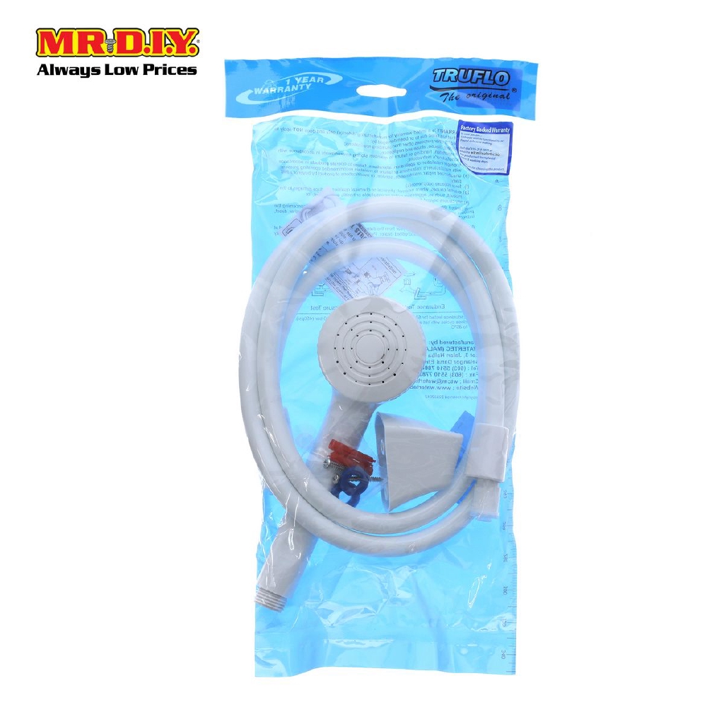 TRUFLO Shower Head + Hose Set 102 Shopee Malaysia