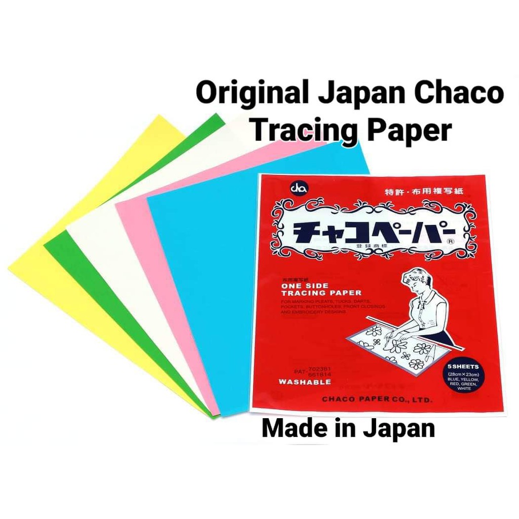 Tracing Paper Japan Chaco Paper Original , Kertas carbon Jepun carbon