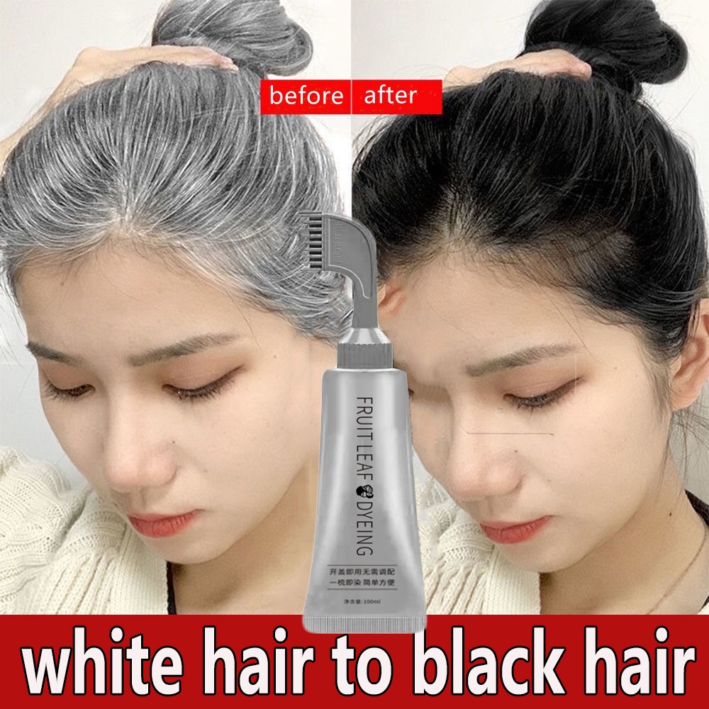 Fblack hair dye dye hair ruit Dye Cream Hair Dye Repair Dye Plant Hair