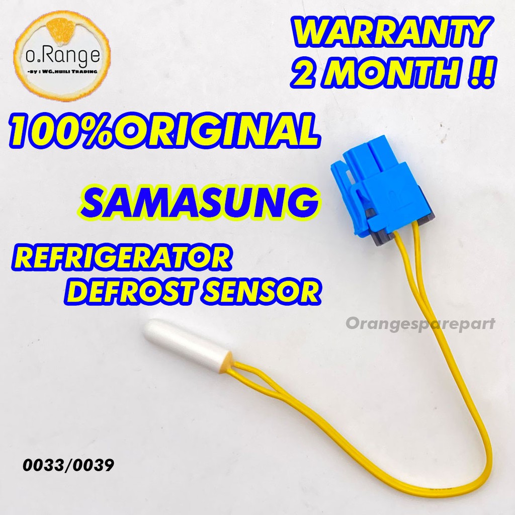 (100ORIGINAL) SAMSUNG REFRIGERATOR DEFROST SENSOR Freezer Spare Parts (Peti Sejuk) SAMSUNG