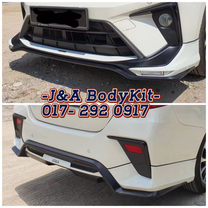 Perodua Bezza 2020 OEM Gear Up Bodykit With Paint (Including Rubber