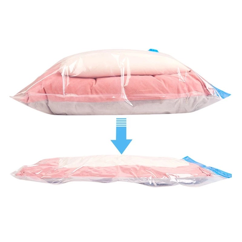 Vacuum Bag Clothes Organization Resealable Vacuum Storage Plastic Bag