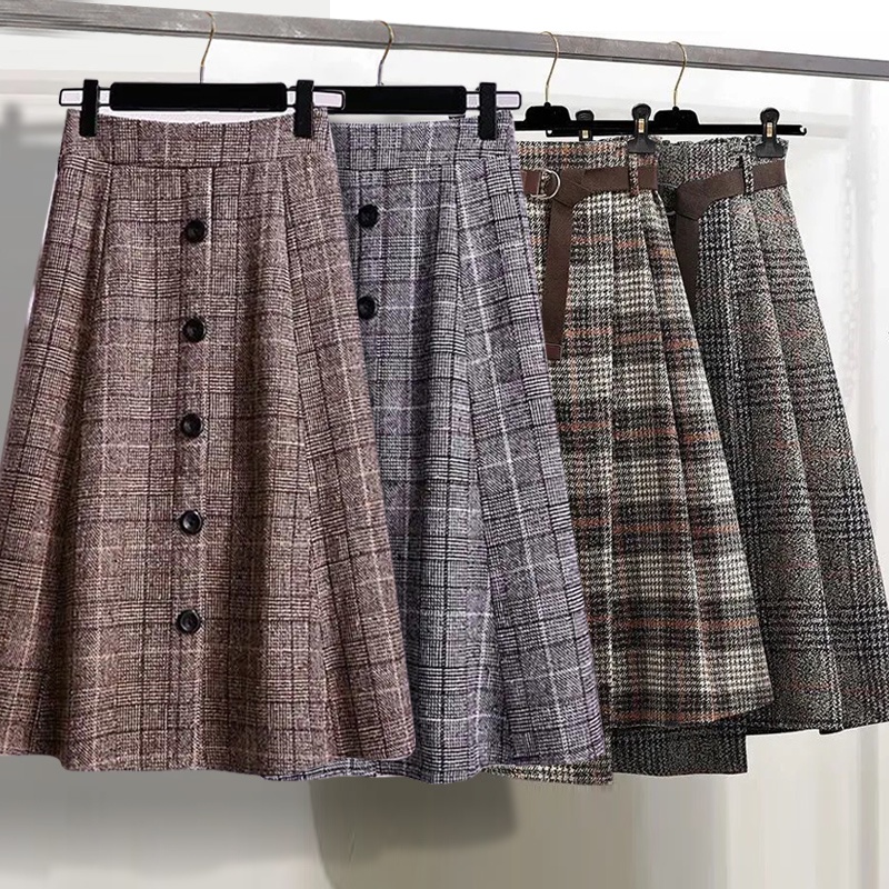 🔥READY STOCK🔥Plus Size skirt labuh muslimah office skirt pencil long