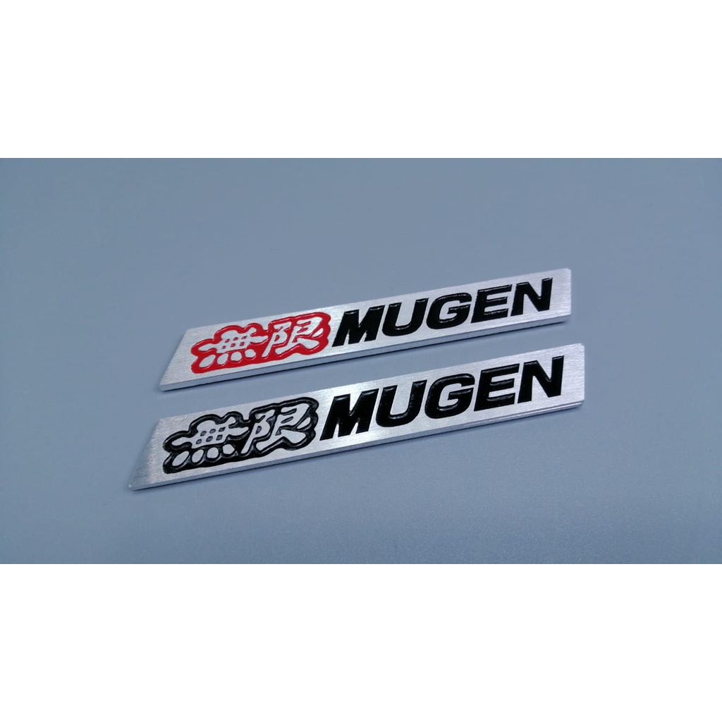 *READY STOKE*HONDA MUGEN SPOILER STEEL EMBLEM LOGO MUGEN SPOILER LOGO