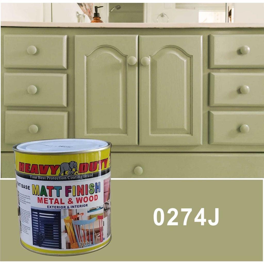 5L ( MATT FINISH ENAMEL ) HEAVY DUTY PAINT HIGH ENAMEL PAINT FOR WOOD