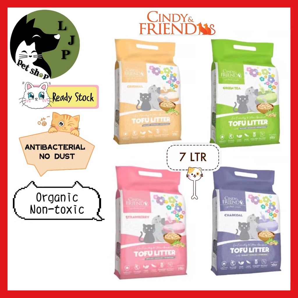 Cindy & Friends Tofu Cat Litter 7Ltr Shopee Malaysia