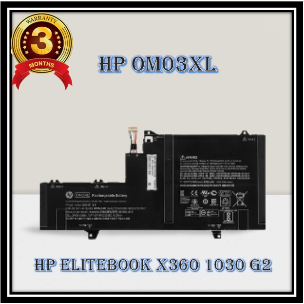 GENUINE HP OM03XL HSN104C 863167171 8631671B1 863280855 HSTNNIB70 EliteBook x360 1030 G2
