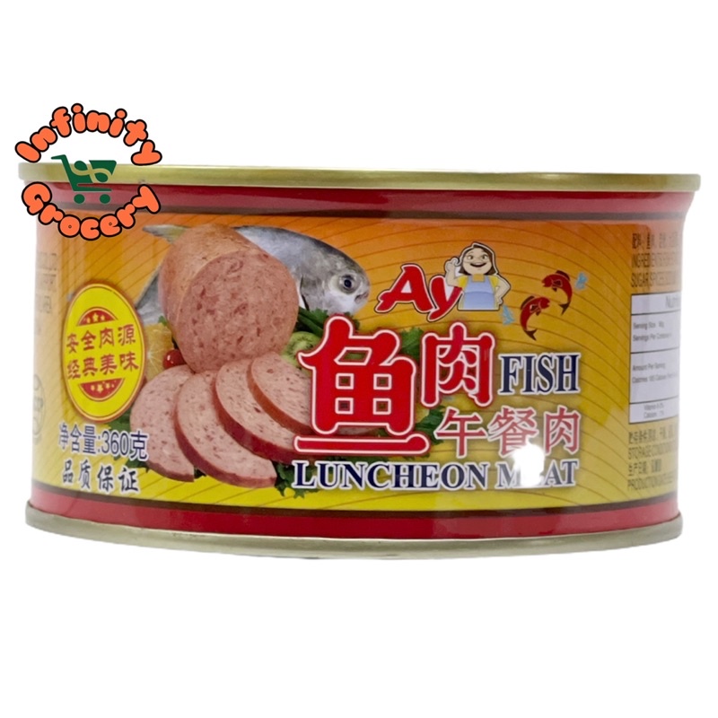 阿姨 鱼肉午餐肉 AYi Fish luncheon meat ( 360g ) Shopee Malaysia