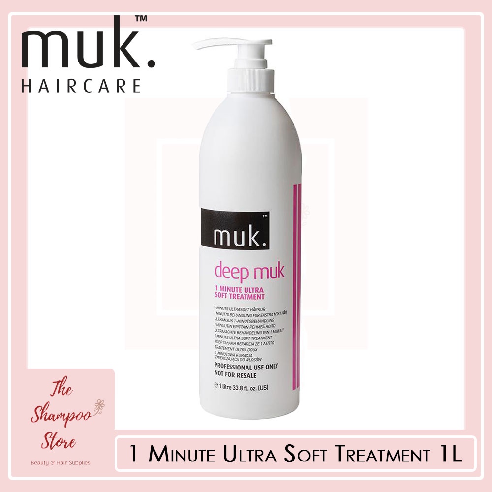 Shampoo Store 100 Original Muk Haircare Deep Muk 1 Minute Ultra Soft