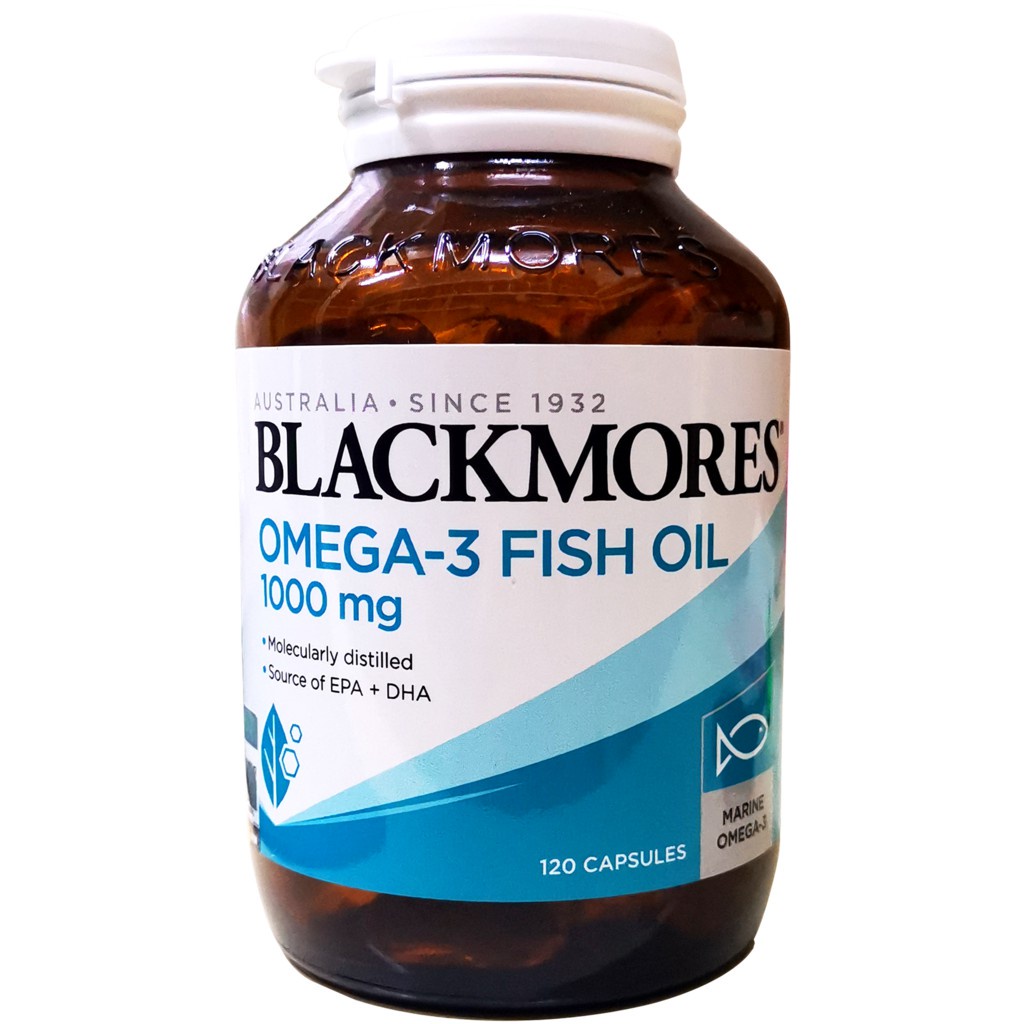 BLACKMORES OMEGA3 FISH OIL 1000 MG 120 CAPSULES Shopee Malaysia